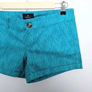 3 for $20 | American Eagle | Midi Teal Shorts